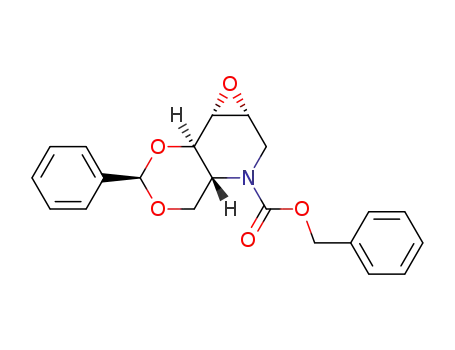 2,3-Anhydro-4,6-O-(R-benzylidene)-N-benzyloxycarbonyl-1,5-dideoxy-1,5-imino-D-mannitol