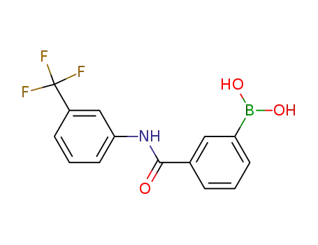 (3-((3-(트리플루오로메틸)페닐)카르바모일)페닐)보론산