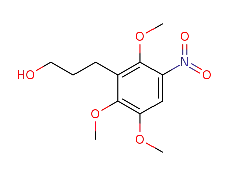 3-(2,3,6-trimethoxy-5-nitrophenyl)propan-1-ol