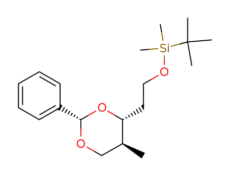 (2S,3R)-1,3-[(S)-benzylidenedioxy]-5-(t-butyldimethylsiloxy)-2-methylpentane