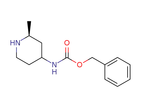 benzyl (2S)-2-methylpiperidin-4-yl-carbamate