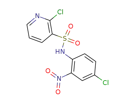 2-chloro-N-(4-chloro-2-nitrophenyl)-3-pyridinesulfonamide