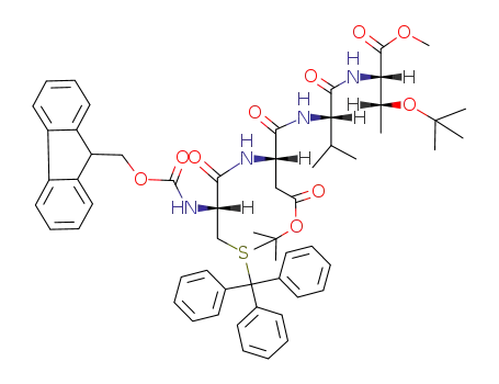Fmoc-C(Trt)D(tBu)VT(tBu)-OMe