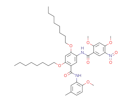 3-(5-(2,4-dimethoxy-5-nitrobenzoylamino)-2,4-dioctyloxybenzoylamino)-4-methoxytoluene