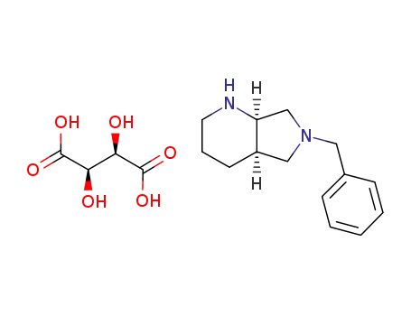 (R,R)-8-benzyl-2,8-diazabicyclo[4.3.0]nonane L-(+)-tartrate salt