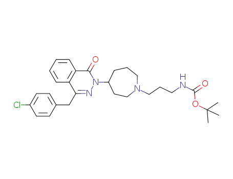 1,1-dimethylethyl (3-{4-[4-[(4-chlorophenyl)methyl]-1-oxo-2(1H)-phthalazinyl]hexahydro-1H-azepin-1-yl}propyl)carbamate