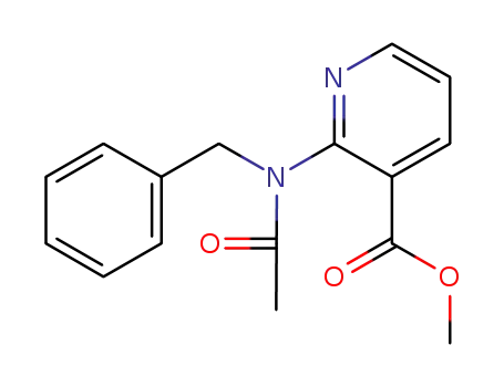 methyl 2-(N-acetyl-N-benzyl)aminonicotinate
