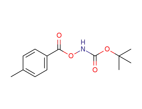 Molecular Structure of 1613027-56-7 (tert-butyl (4-methylbenzoyl)oxycarbamate)