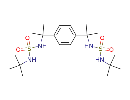 1,4-bis-(2-t-butylsulfamido-2-propyl)benzene