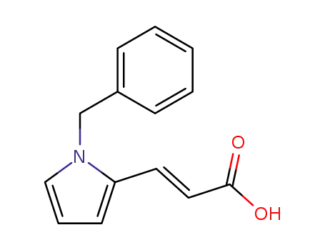 3-(1-Benzyl-1H-pyrrol-2-yl)prop-2-enoic acid
