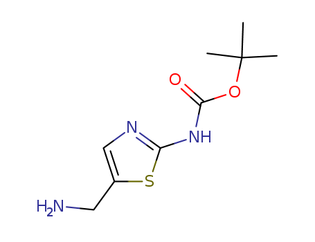 tert-butyl N-[5-(aminomethyl)-1,3-thiazol-2-yl]carbamate