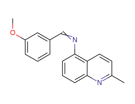 [(3-methoxyphenyl)methylene]-2-methylquinolin-5-amine