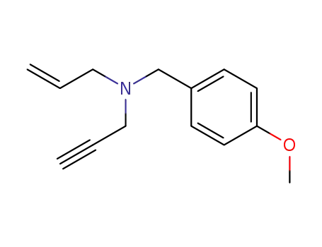 N-allyl-N-propargyl-4-methoxybenzylamine