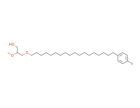 1-O-[18-(p-iodophenyl)octadecyl]-2-O-methyl-rac-glycerol