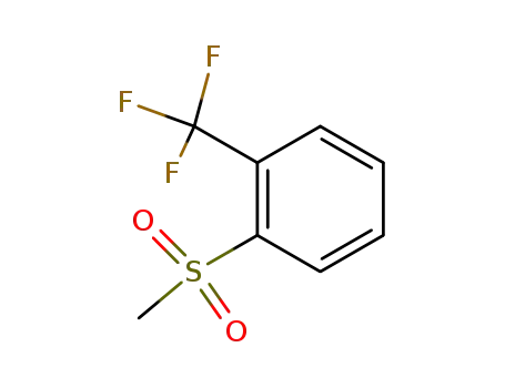 Molecular Structure of 2443-77-8 (2-TRIFLUOROMETHYLPHENYLMETHYLSULFONE)