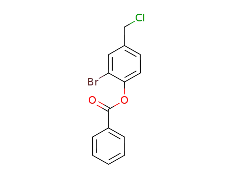 4-benzoyloxy-3-bromobenzyl chloride