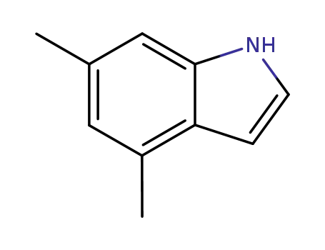 Molecular Structure of 75948-77-5 (4,6-DIMETHYLINDOLE)