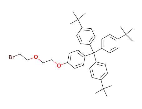 4,4',4''-((4-(2-(2-bromoethoxy)ethoxy)phenyl)methanetriyl)-tris(tert-butylbenzene)