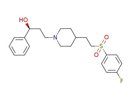 (S)N-(3-hydroxy-3-phenylpropyl)-4-[2-(4-fluorophenylsulphonyl)ethyl]-piperidine