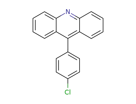 Molecular Structure of 20953-66-6 (9-(4-chlorophenyl)acridine)