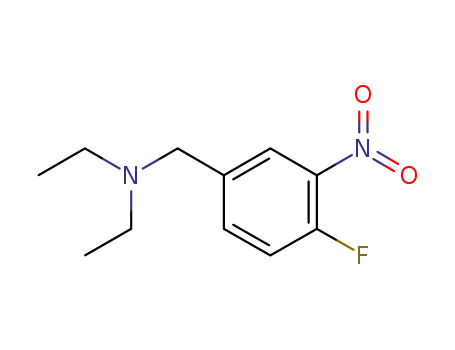 N,N-diethyl-N-(4-fluoro-3-nitrobenzyl)amine