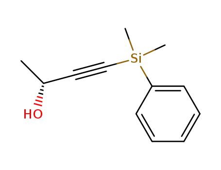 (R)-4-(dimethyl(phenyl)silyl)-but-3-yn-2-ol
