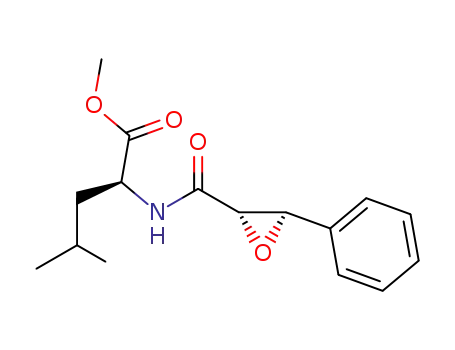 (S)-4-Methyl-2-[((2S,3R)-3-phenyl-oxiranecarbonyl)-amino]-pentanoic acid methyl ester
