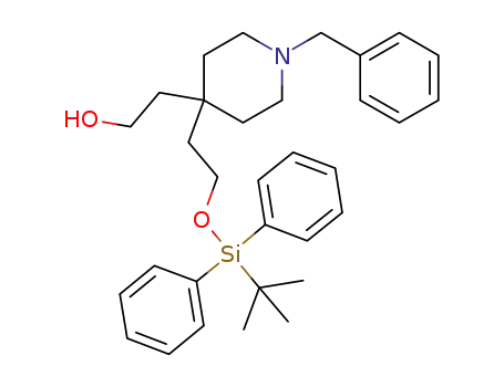 2-[1-benzyl-4-[2-(tert-butyldiphenylsiloxy)ethyl]piperidin-4-yl]ethanol