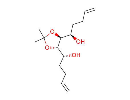 (4S,5S)-4,5-bis((R)-1-hydroxypent-4-enyl)-2,2-dimethyl-1,3-dioxolane