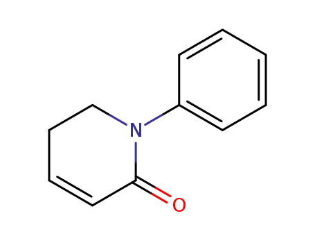 Molecular Structure of 56235-33-7 (1-Phenyl-5,6-dihydropyridin-2(1H)-one)