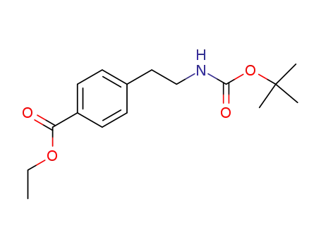 Benzoic acid, 4-[2-[[(1,1-diMethylethoxy)carbonyl]aMino]ethyl]-, ethyl ester
