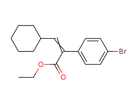 Benzeneacetic acid, 4-broMo-alpha-(cyclohexylMethylene)-, ethyl ester, (alphaE)-