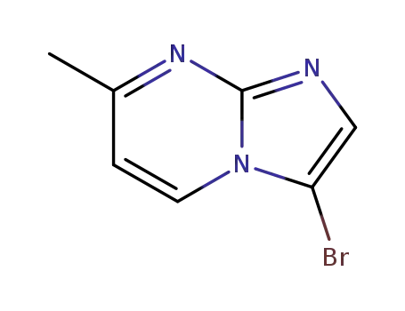 Molecular Structure of 375857-62-8 (3-BROMO-7-METHYLIMIDAZO[1,2-A]PYRIMIDINE)