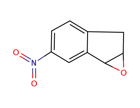 Molecular Structure of 124369-38-6 (1,2-epoxy-6-nitroindane)
