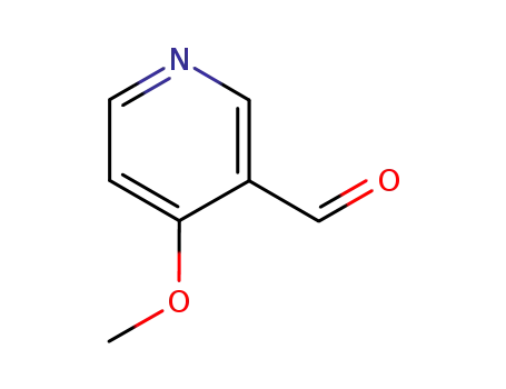 Molecular Structure of 82257-15-6 (4-Methoxy-3-pyridinecarboxaldehyde)