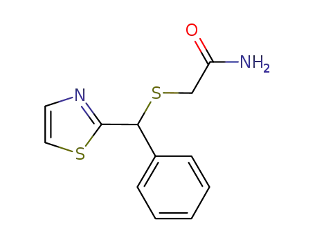 Acetamide, 2-[(phenyl-2-thiazolylmethyl)thio]-