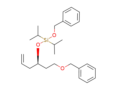 (1R)-benzyloxy-[1-(2-benzyloxy-ethyl)-but-3-enyloxy]-diisopropyl-silane