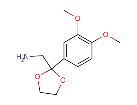 2-(aminomethyl)-2-(3,4-dimethoxyphenyl)-1,2-dioxolane