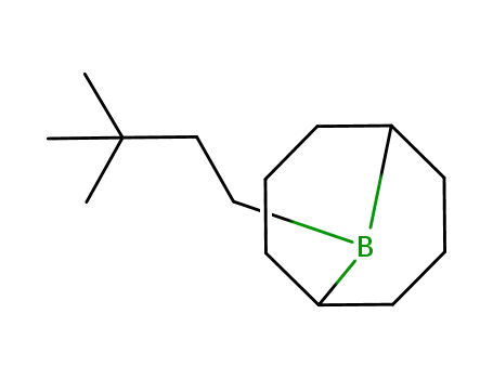 Molecular Structure of 121194-79-4 (9-Borabicyclo[3.3.1]nonane, 9-(3,3-dimethylbutyl)-)