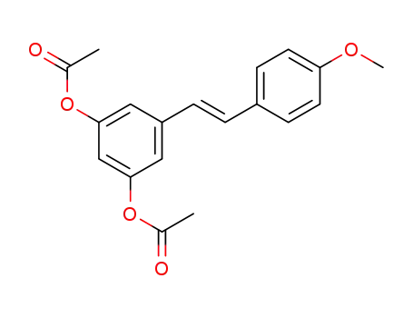1,3-Benzenediol, 5-[2-(4-methoxyphenyl)ethenyl]-, diacetate, (E)-
