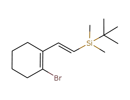 [(E)-2-(2-bromocyclohex-1-enyl)vinyl]tert-butyldimethylsilane