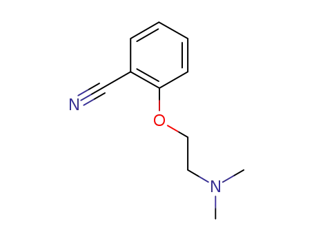 Molecular Structure of 206261-63-4 (2-[2-(Dimethylamino)ethoxy]benzonitrile)