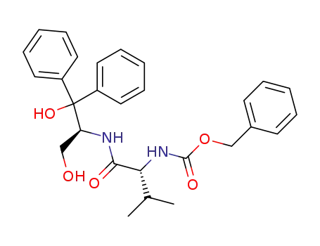 [(R)-1-((S)-2-Hydroxy-1-hydroxymethyl-2,2-diphenyl-ethylcarbamoyl)-2-methyl-propyl]-carbamic acid benzyl ester