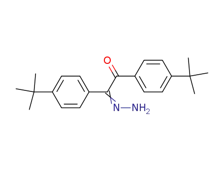Molecular Structure of 870119-92-9 (Ethanedione, bis[4-(1,1-dimethylethyl)phenyl]-, monohydrazone)