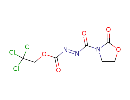 2,2,2-trichloroethyl-{[(2-oxo-1,3-oxazolidin-3-yl)carbonyl]diazenyl} formate