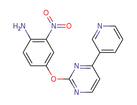2-nitro-4-(4-(3-pyridyl)pyrimidin-2-yloxy)phenylamine