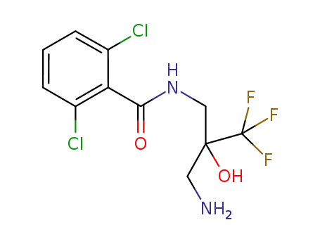 N-[2-(aminomethyl)-3,3,3-trifluoro-2-hydroxypropyl]-2,6-dichlorobenzamide