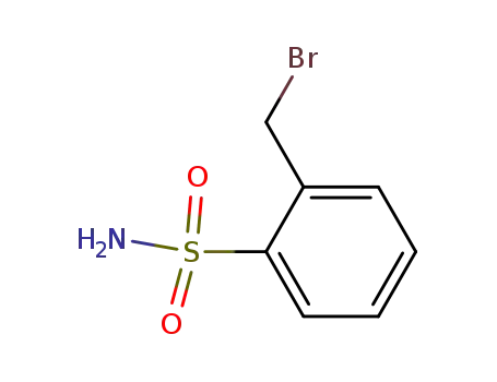Molecular Structure of 153974-13-1 (2-(bromomethyl)benzenesulfonamide)