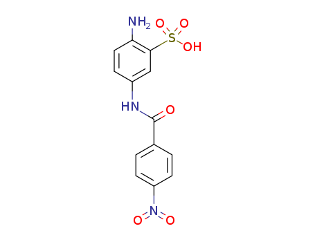Benzenesulfonic acid,2-amino-5-[(4-nitrobenzoyl)amino]-