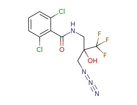 N-[2-(azidomethyl)-3,3.3-trifluoro-2-hydroxypropyl]-2,6-dichlorobenzamide
